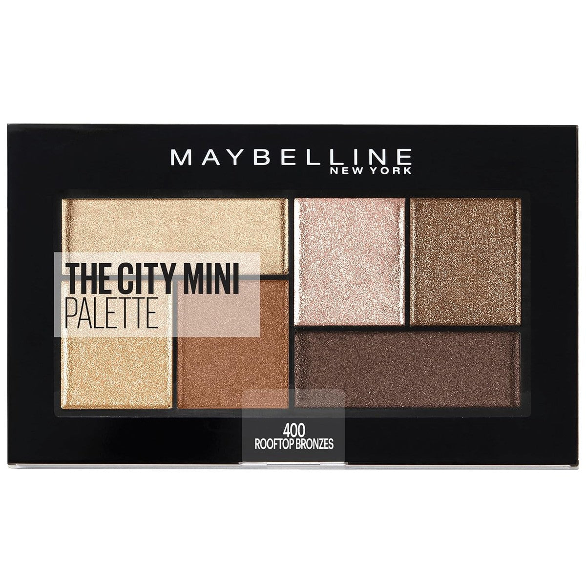 Maybelline New York The City Mini Palette 400 Rooftop Brons, 1 stuks (1 x 6 g) – MAYBELLINE
