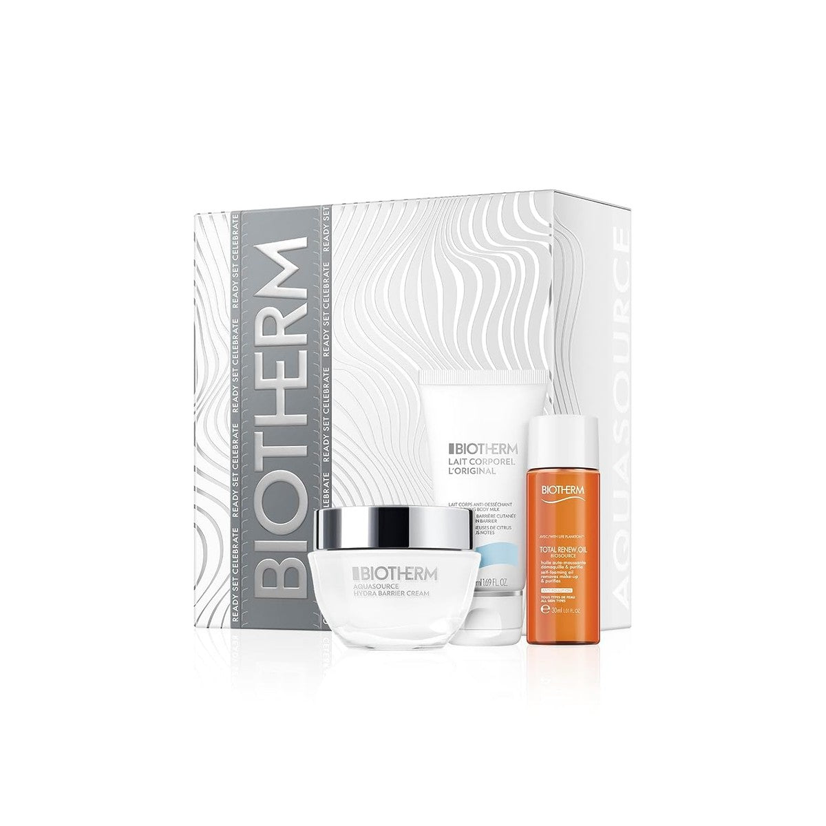 Biotherm Aquasource Hydra Barrier Holiday Set 3-delig Gezicht & Lichaam