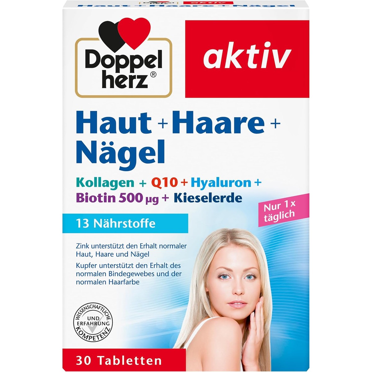 Doppelherz Huid + haar + nagels – Doppelherz