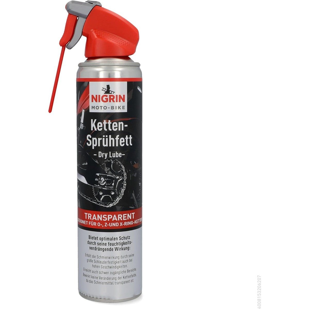 NIGRIN MOTO-BIKE Dry Lube kettingspray 400 ml – NIGRIN