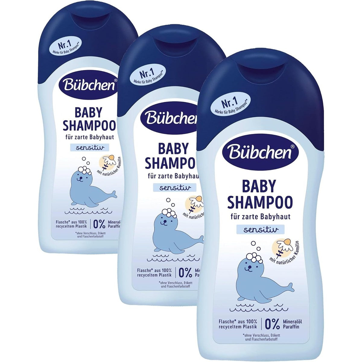 Bübchen Baby Shampoo 200 ml (Pack van 3) – Bübchen