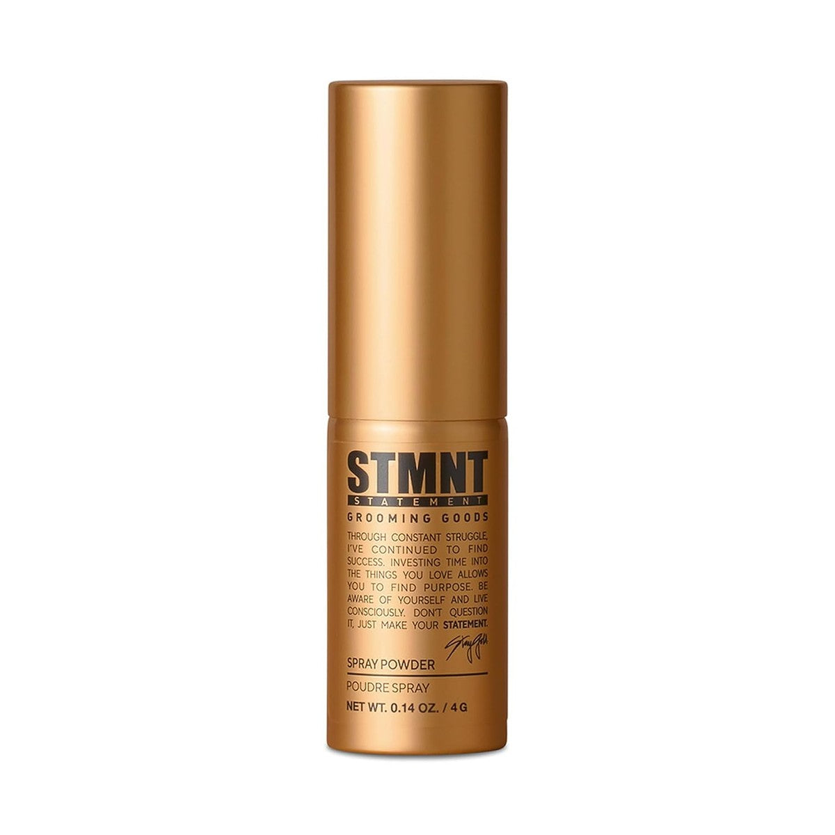 StMNT Statement Grooming Goods Spray Powder 4 g, extra matte afwerking, indrukwekkende textuur en grip, direct aanzetvolume en extreme volheid
