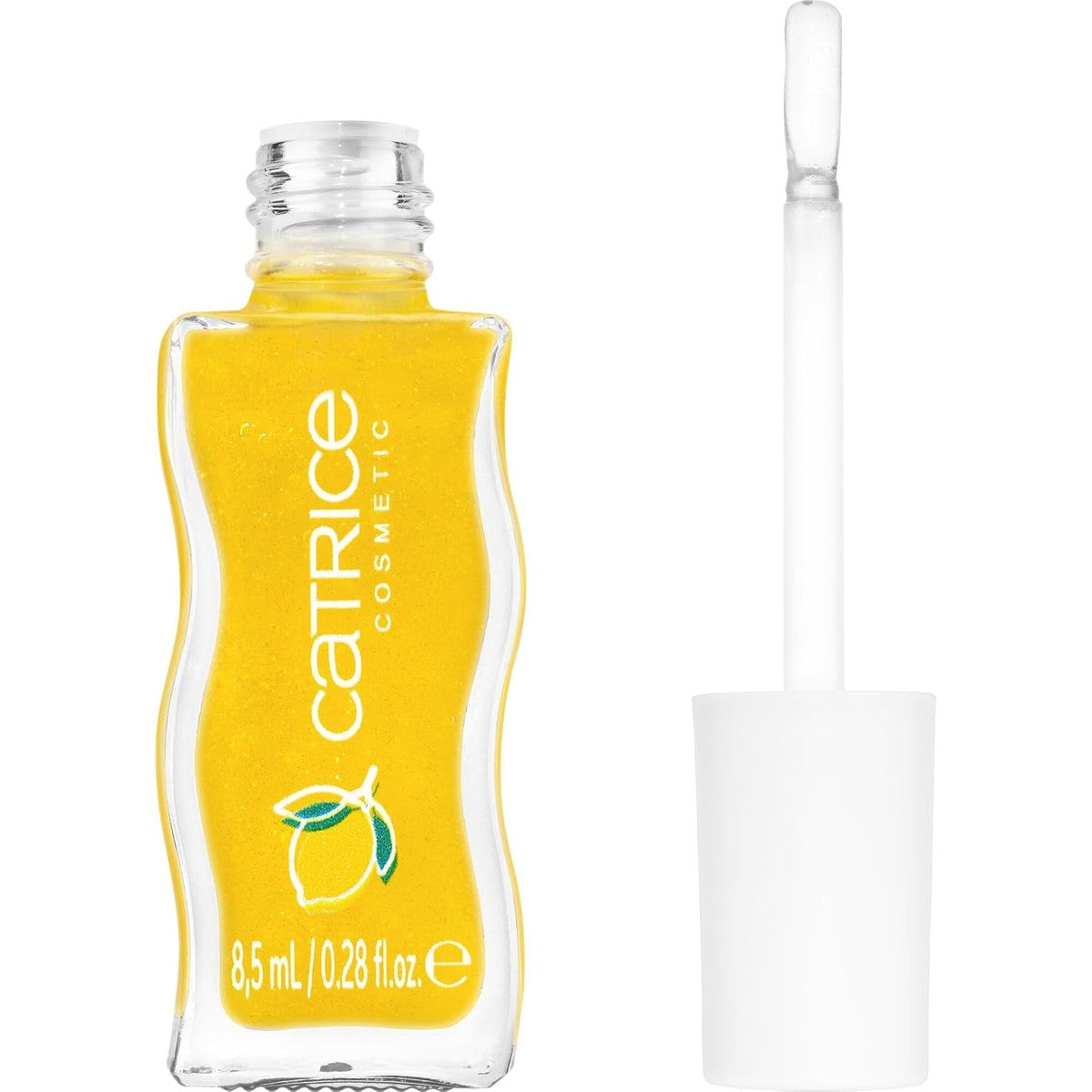 Catrice SUMMER LIPS Lip Glaze, Lipgloss, nr. C01, geel, glanzend, veganistisch, olievrij, zonder parabenen, zonder microplasticdeeltjes, per stuk verpakt (8,5 ml) – Catrice Cosmetics