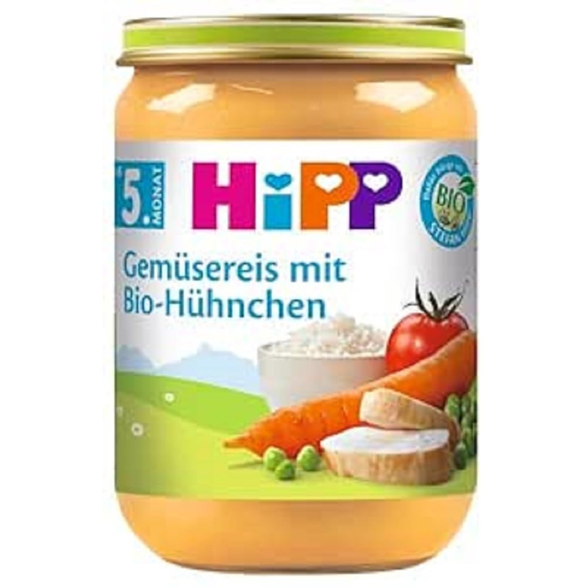 HiPP Groenteijs met biologische kip 6 x 190 g – HiPP