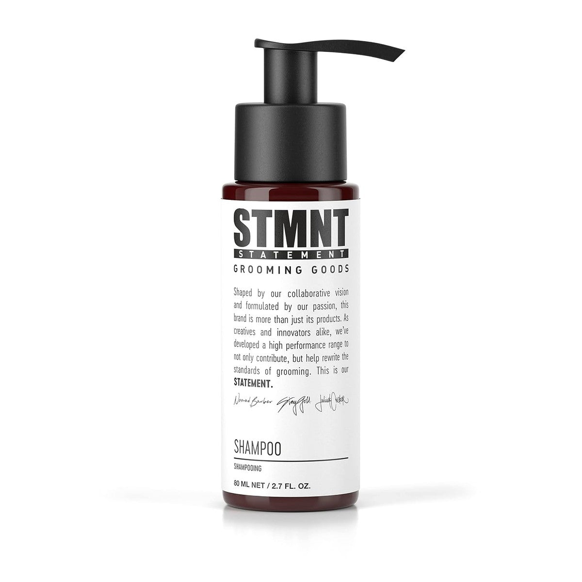STMNT STATEMENT GROOMING GOODS All-In-One Cleanser | Mit Aktivkohle & Menthol | Frei von Sulfaten (SLS**) und Silikonölen | Tägliche Reinigung für den ganzen Körper