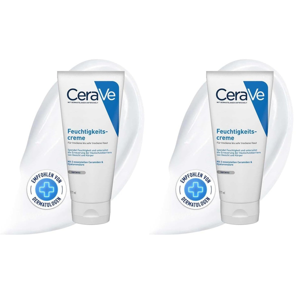 CeraVe Vochtinbrengende Crème, Droge tot Zeer Droge Huid 177 ml