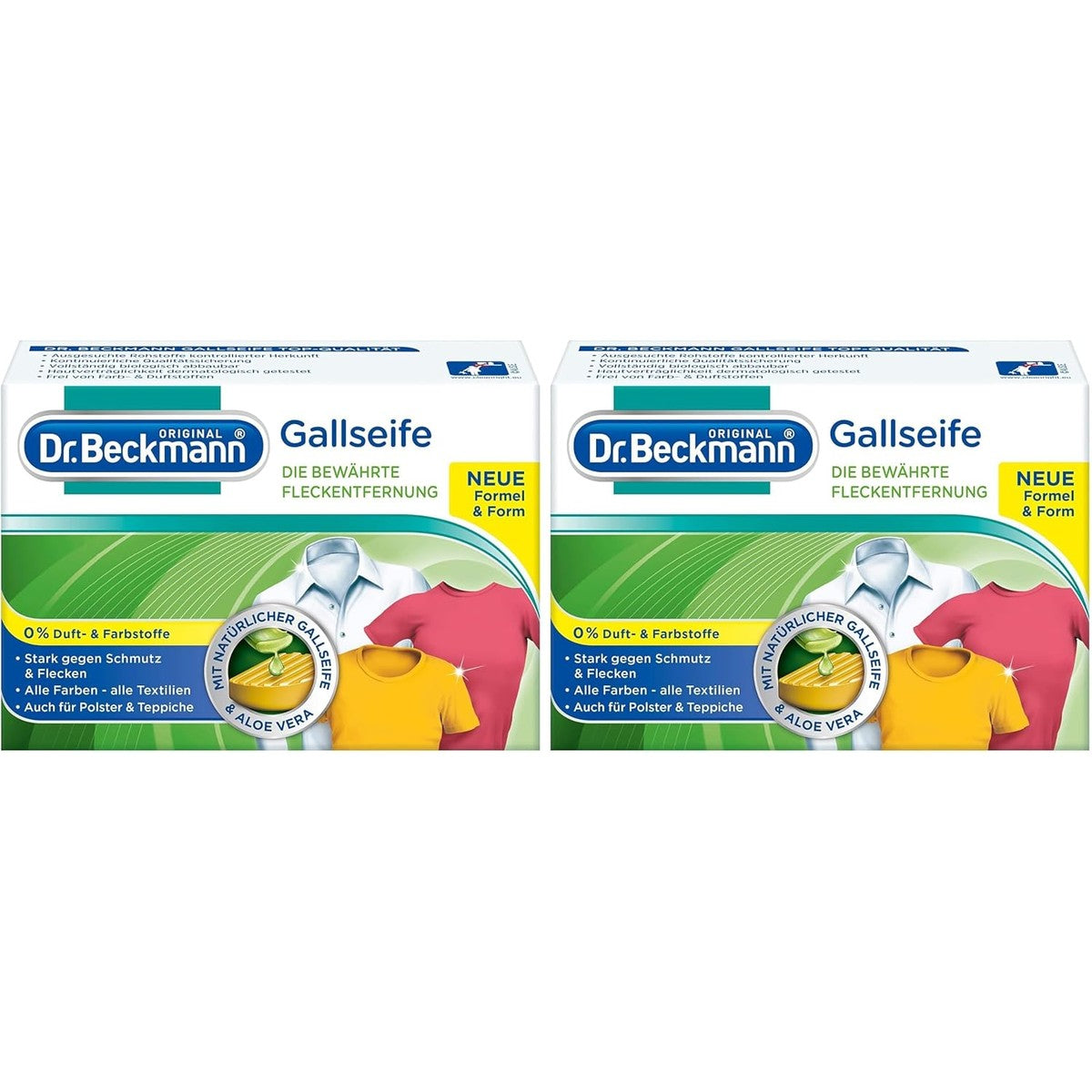 Dr. Beckmann Stuk galzeep 100 g (verpakking van 2) – Dr. Beckmann