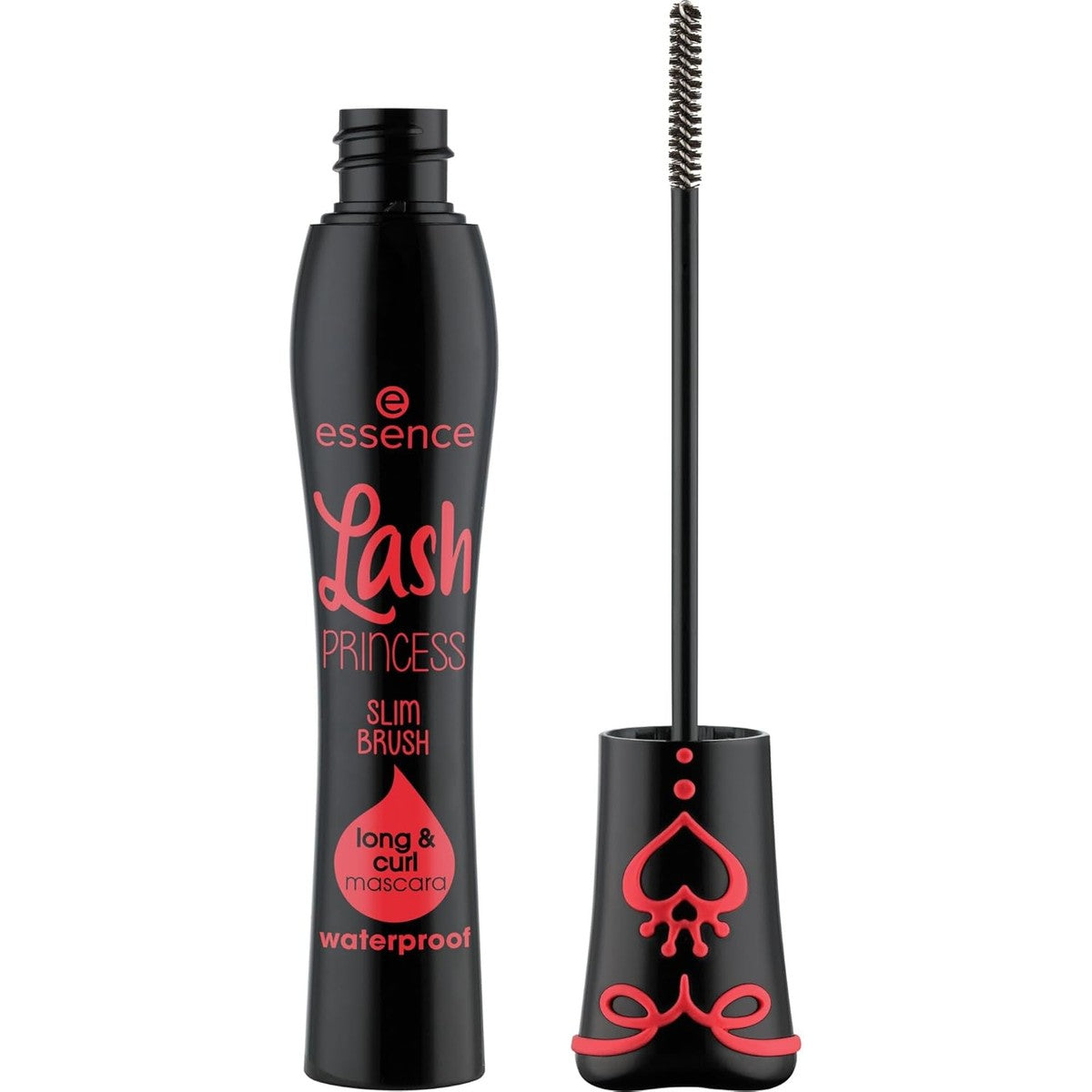 essence Lash Princess Slim Brush Long & Curl mascara zwart 12 ml