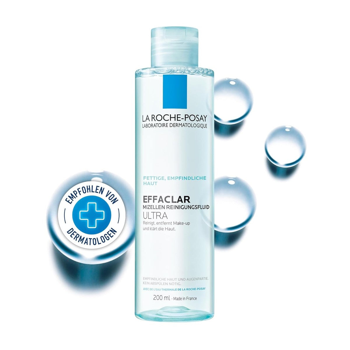 La Roche-Posay Effaclar Micellaire Reinigingsvloeistof Ultra Vette Huid 200 ml
