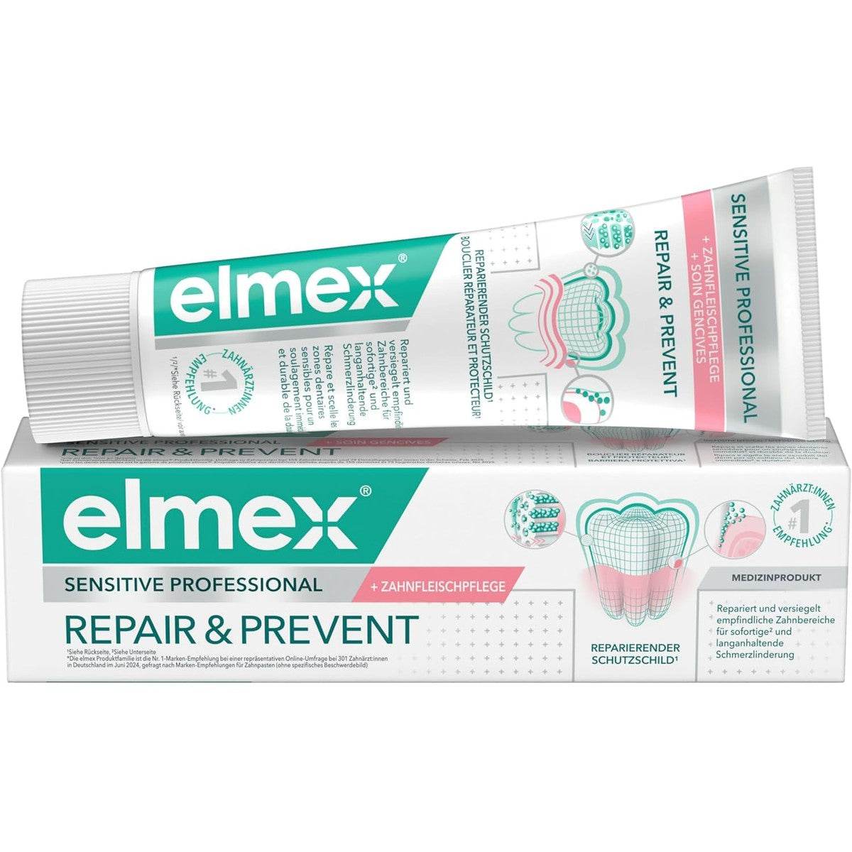 ELMEX Sensitive Professional Repair & Prevent tandpasta 75 ml – ELMEX