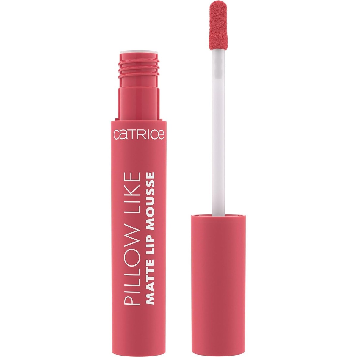 Catrice Pillow Like Matte Lip Mousse, lippenstift, nr. 030, roze, langdurig, mat, veganistisch, olievrij, zonder parabenen, zonder microplastic deeltjes, per stuk verpakt (2,8 ml) | Lippenstift, zacht tekenend effect, zachte textuur – Catrice Cosmetics
