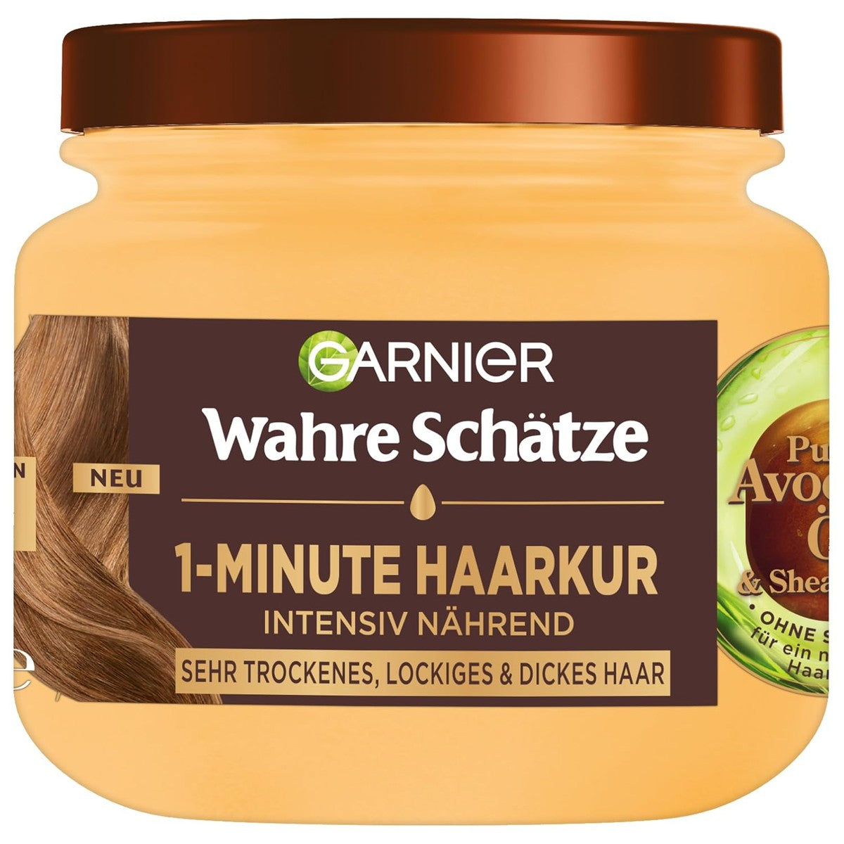 Garnier Echte Schatten 1-minuut haarkuur Avocado & Sheaboter 340 ml – Garnier