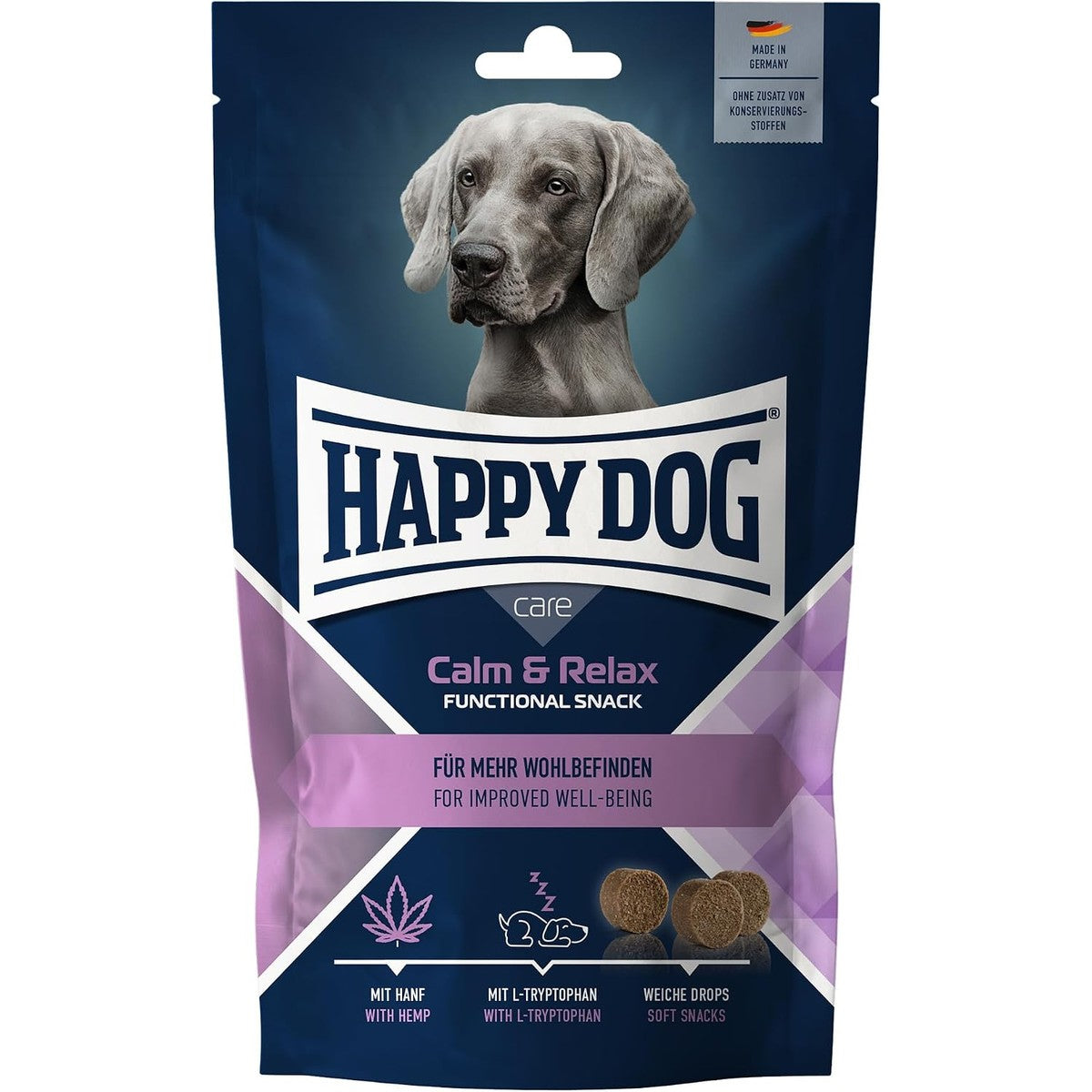 Happy Dog Care Snack Calm & Relax 100g – Happy Dog
