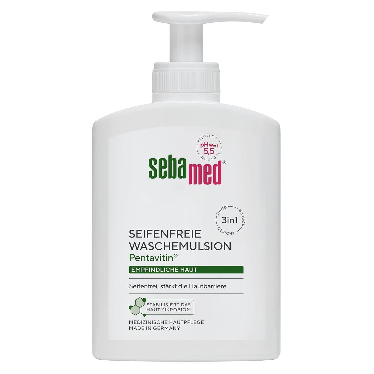 Sebamed Zeepvrije wasemulsie met dispenser 200 ml – Sebamed