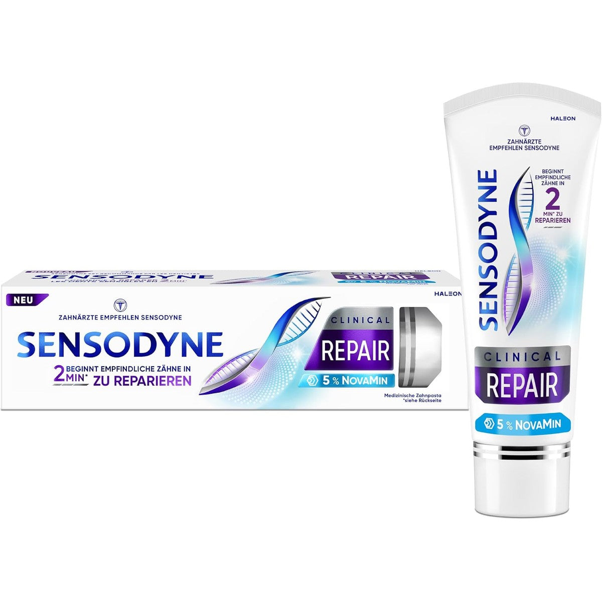 Sensodyne Clinical Repair Tandpasta 5% NovaMin 75 ml – Sensodyne