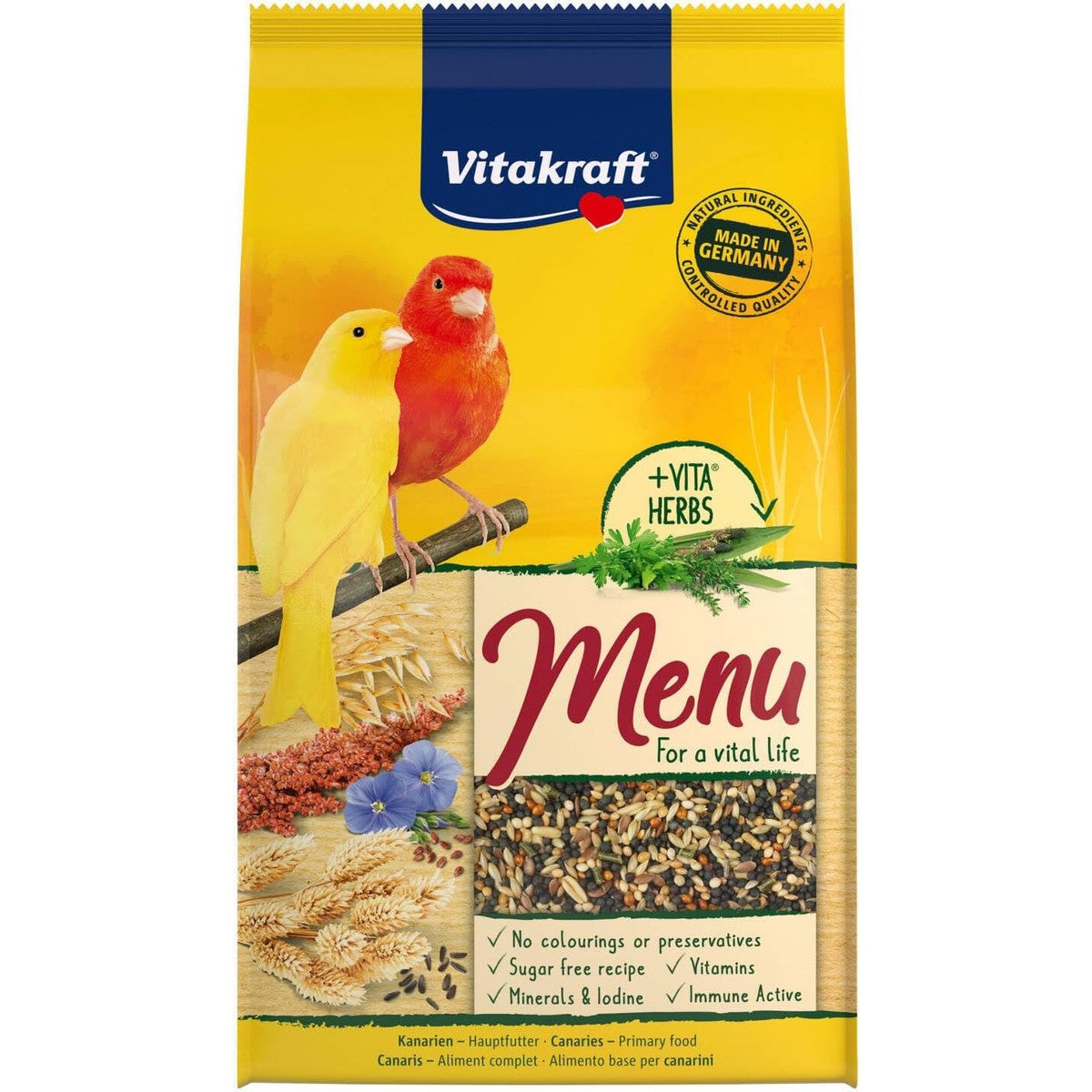 Vitakraft Kanaries Menu 1kg – Vitakraft