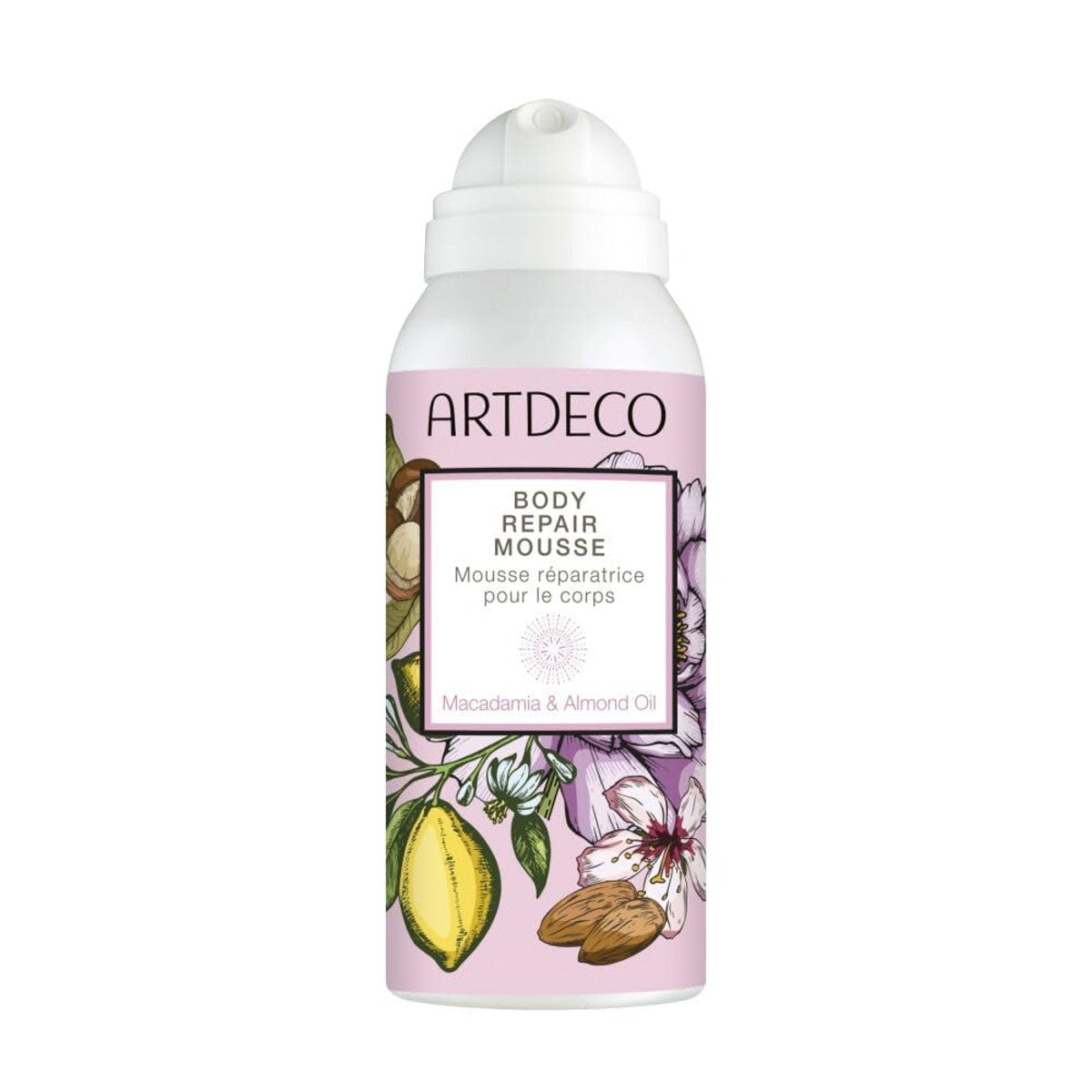 ARTDECO Body Repair Mousse | Rijke lichaamsmousse met delicate geur van pioenroos en bergamot, 1 x 100 ml – Artdeco