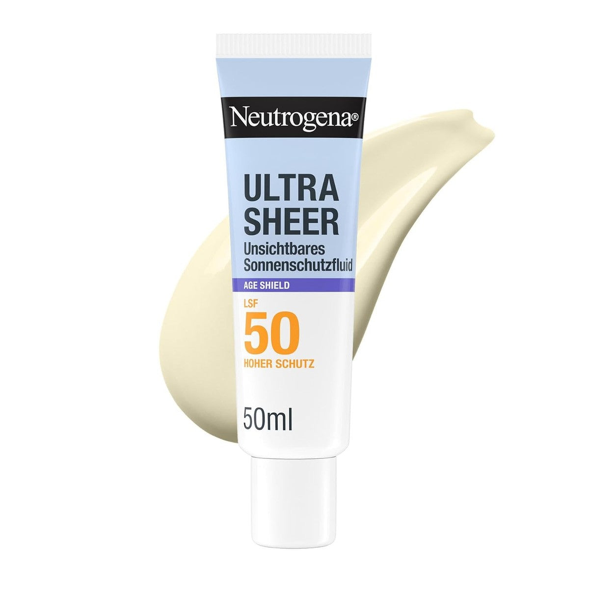 Neutrogena Ultra Sheer Age Shield Zonnebrandvloeistof SPF 50 50 ml – Neutrogena