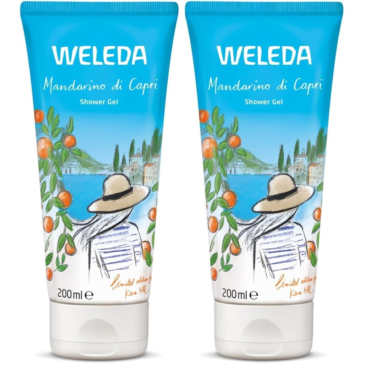 Weleda Bio Mandarino di Capri Douchegel Limited Edition 2 x 200 ml