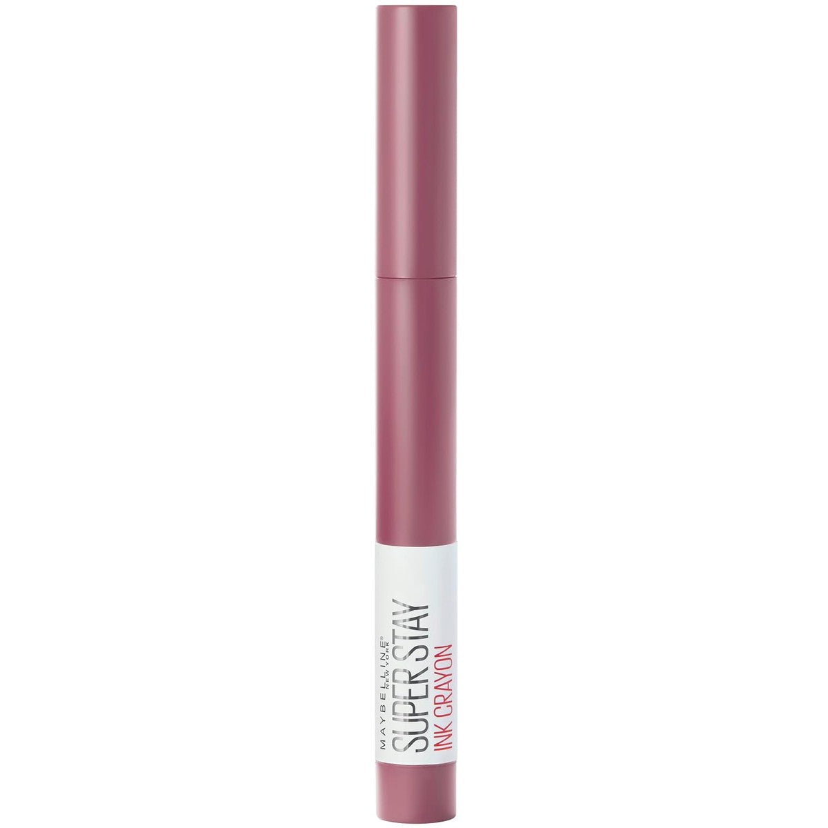 Maybelline New York Lippenstift, Super Stay Ink Crayon, mat en langdurig, nr. 25 Stay Exceptional, 1,5 g – MAYBELLINE