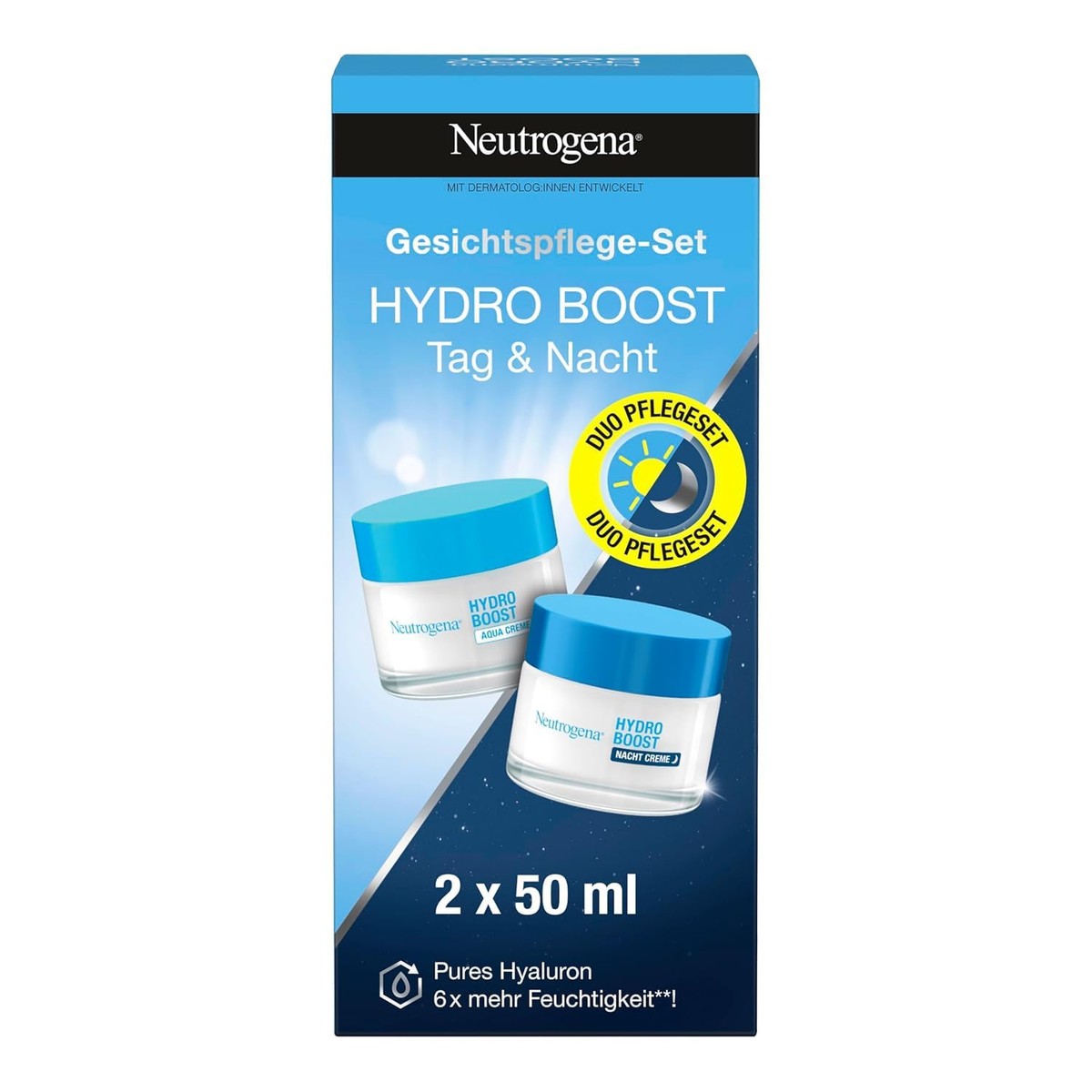 Neutrogena Hydro Boost Skincare Set Aqua + Nachtcrème 2 x 50 ml – Neutrogena