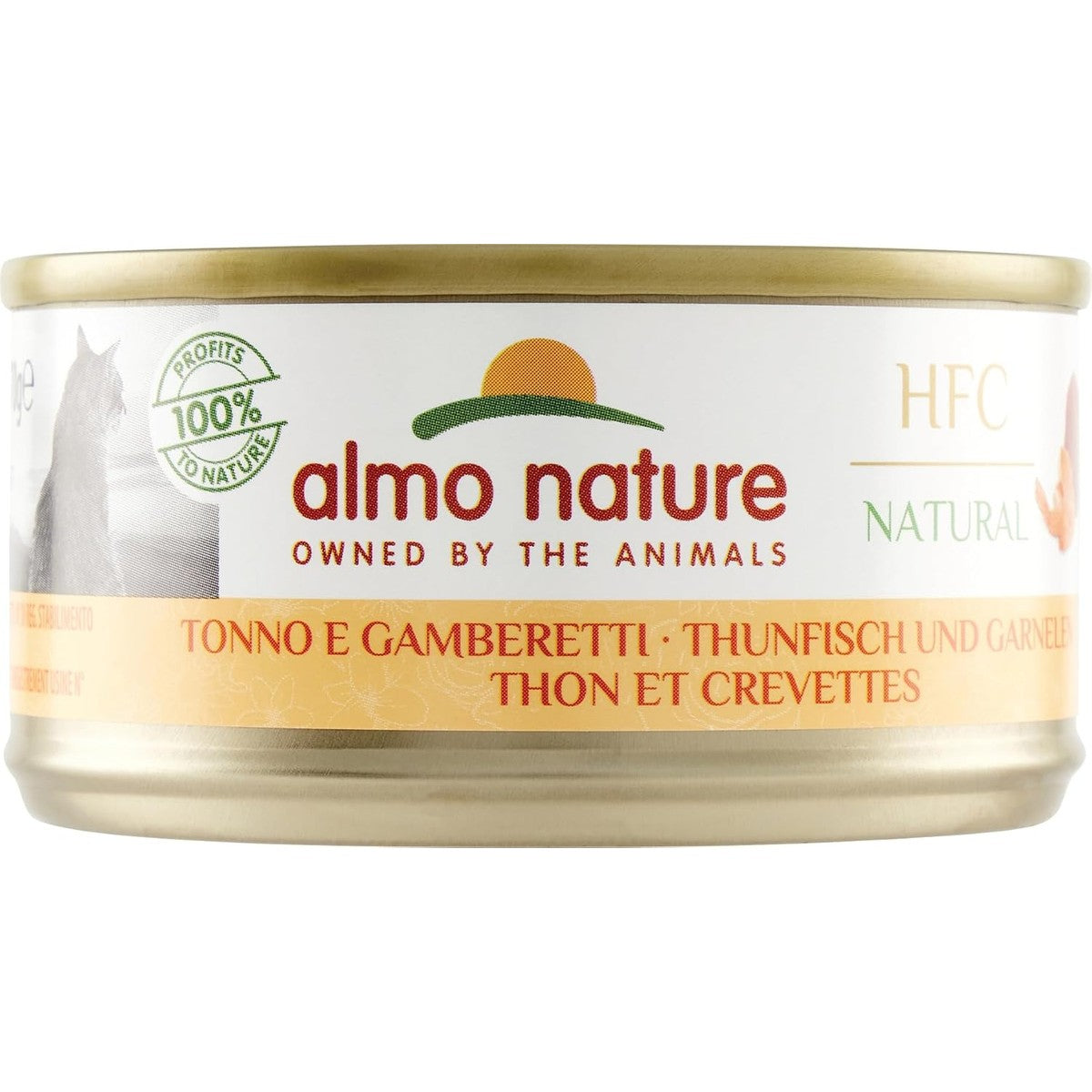 Almo Nature tonijn en garnalen 70 g – almo nature