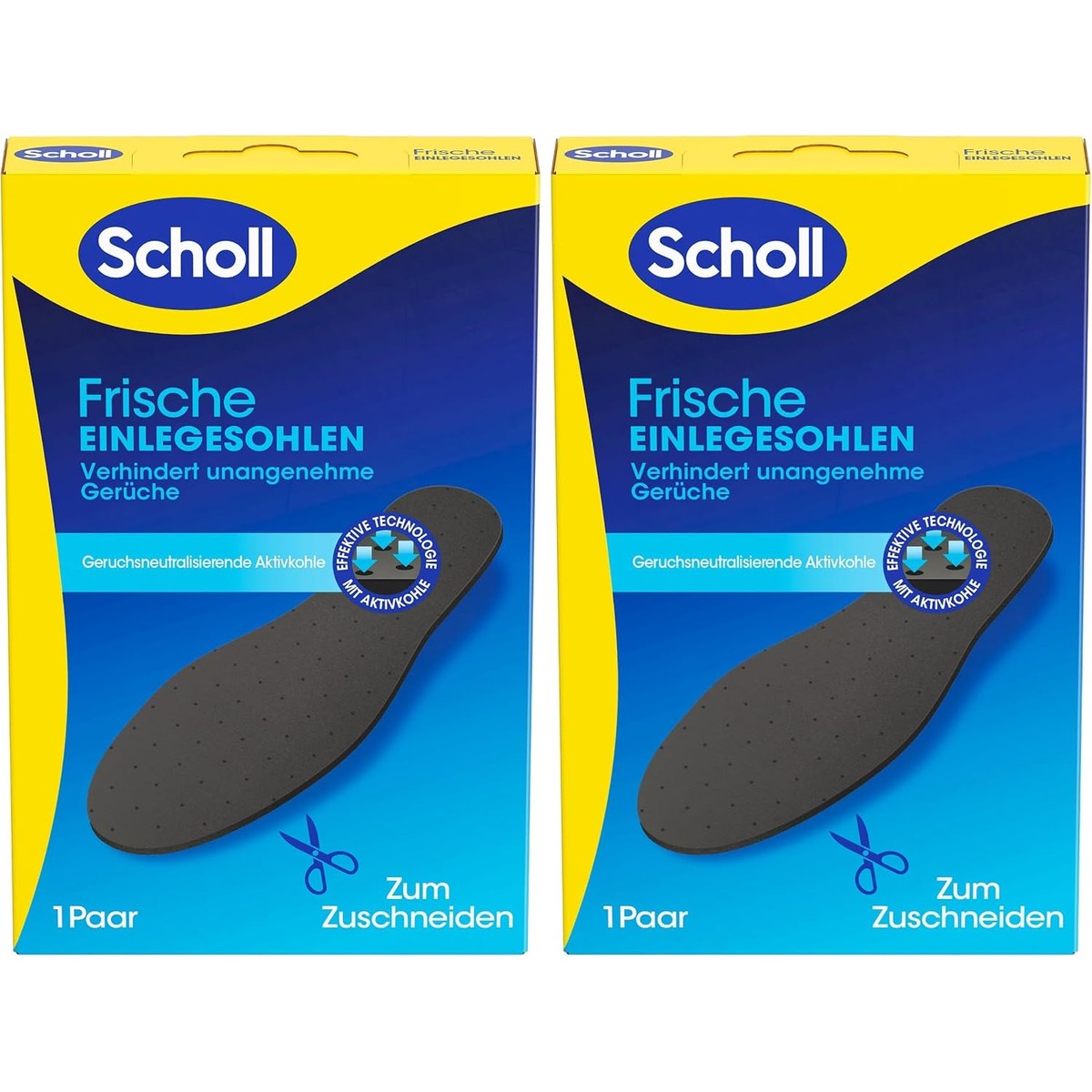 Dr. Scholl's Fresh inlegzolen 36-46 1 paar zwart – Dr. Scholl's