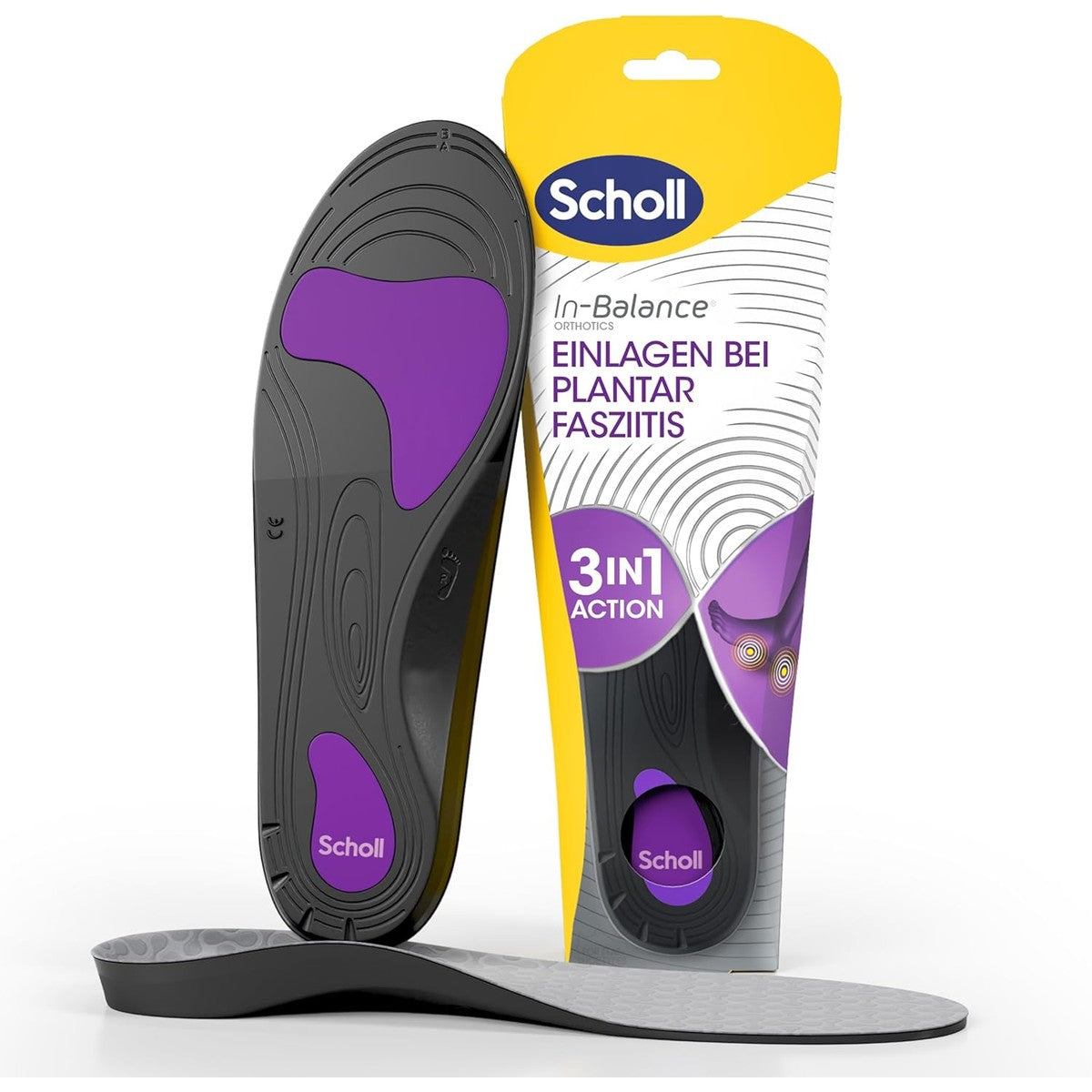 Dr. Scholl's In-Balance inlegzolen plantaire fasciitis 40-42 – Dr. Scholl's