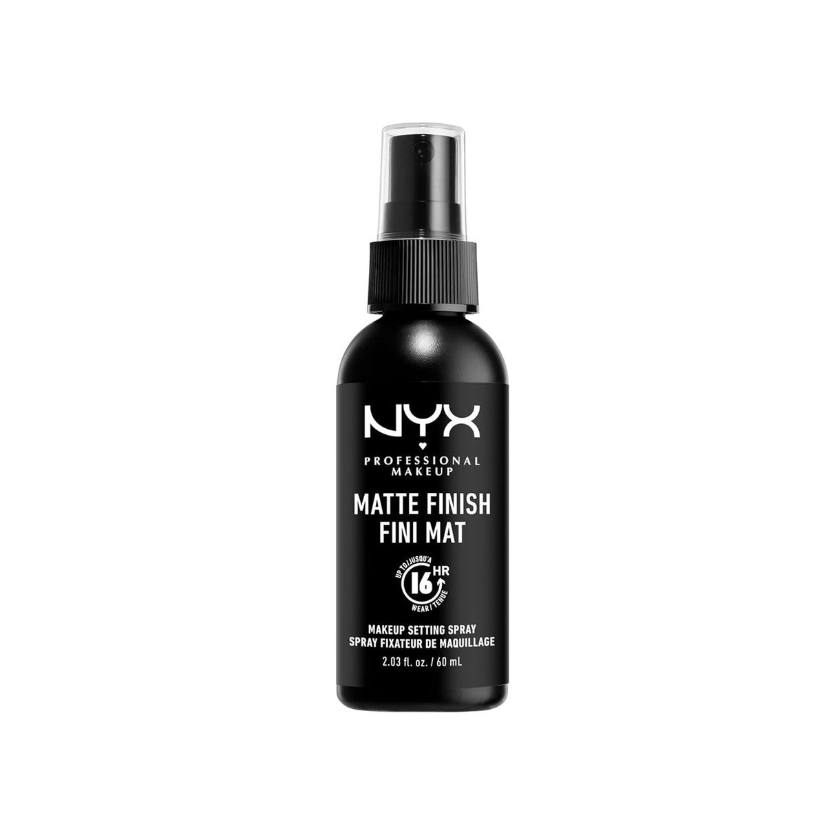 NYX Professional Makeup Setting Spray, langdurige textuur, fixerende spray, lichte, veganistische formule, matte afwerking, 60 ml – NYX PROFESSIONAL MAKEUP