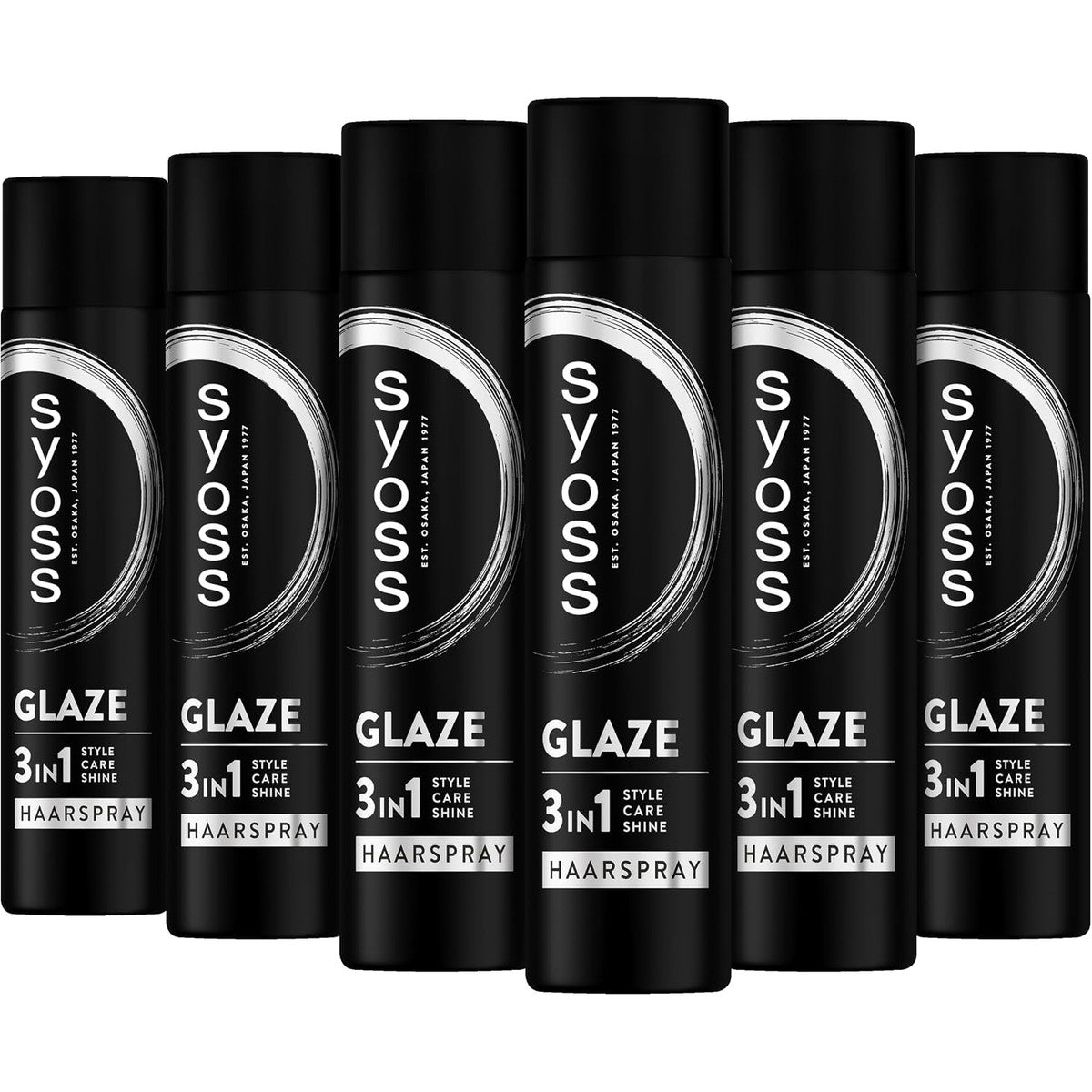 Syoss Glaze Haarspray Haltegrad 3 (6x400 ml) – Syoss