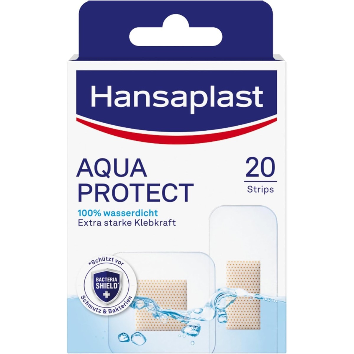 Hansaplast Aqua Protect waterdichte wondpleisters 20 strips – Elastoplast