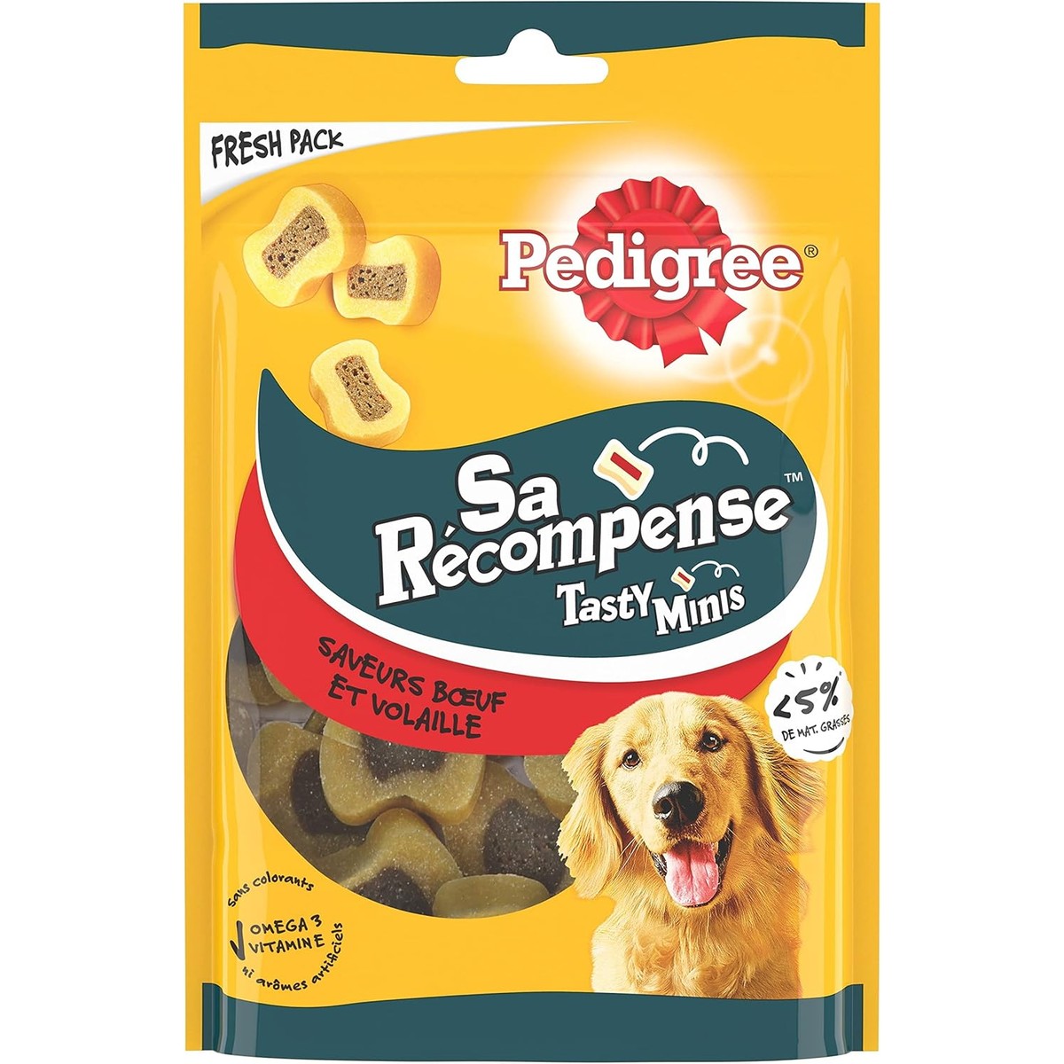 PEDIGREE SA Recompense Tasty Minis BACKCHES VULT, Rundvlees & Gevogelte, 6 Stuk – Pedigree