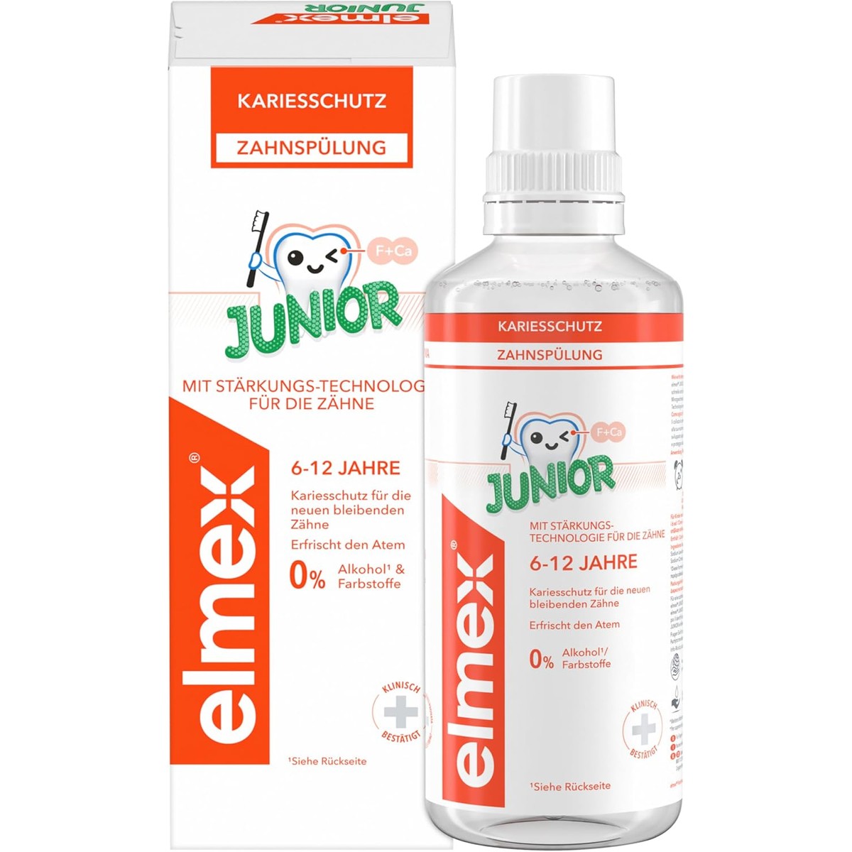 ELMEX Junior tandspoeling 6-12 jaar 400 ml – ELMEX
