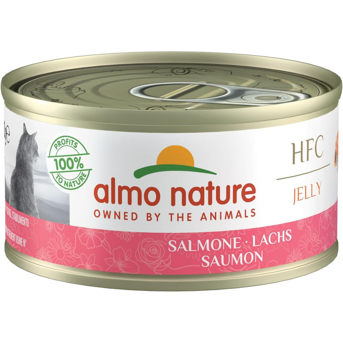 Almo Nature HFC Jelly Katzenfutter nass - Lachs 24er Pack (24 x 70g) – almo nature
