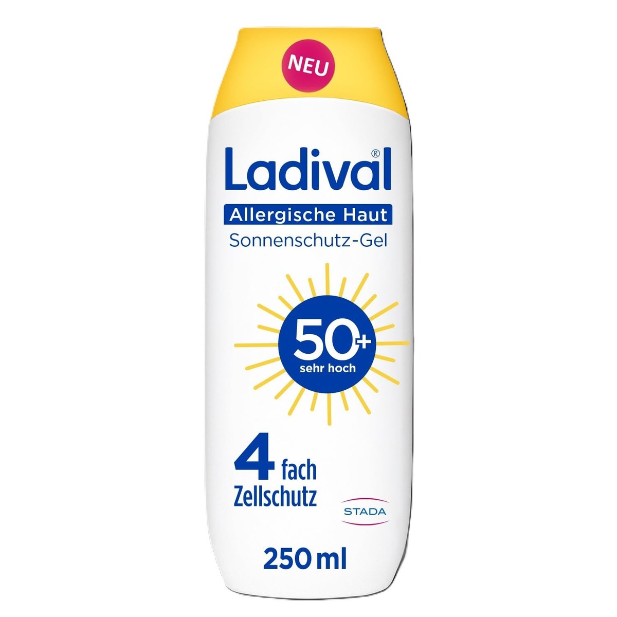 Ladival Zonweringsgel SPF 50+ allergische huid 250 ml – Ladival