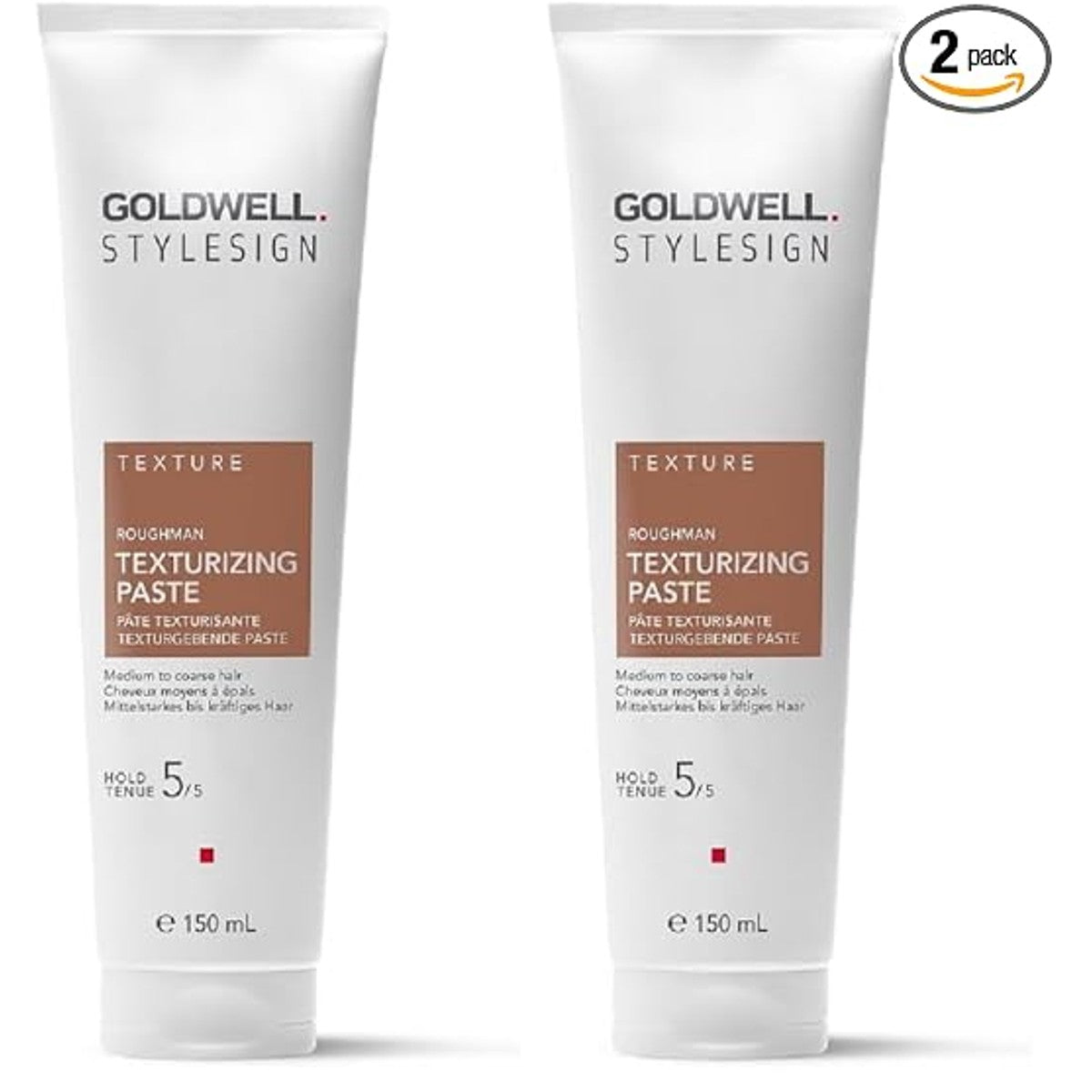 Goldwell STYLESIGN TEXTURE ROUGHMAN TEXTURGEVEND PASTUK XXL ideaal voor middelsterk tot krachtig haar, 150 ml (verpakking van 2)