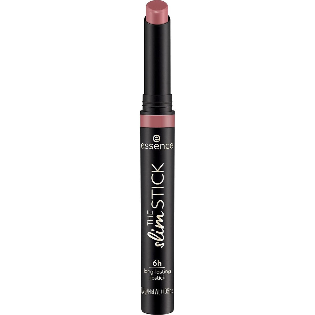 Essence The Slim Stick Nr. 104 Lippenstift, roze, langdurig, verzorgend, expresresultaat, kleurintensief, mat, veganistisch, zonder parfum, zonder alcohol, zonder parabenen, per stuk verpakt (1,7 g) – Essence Cosmetics