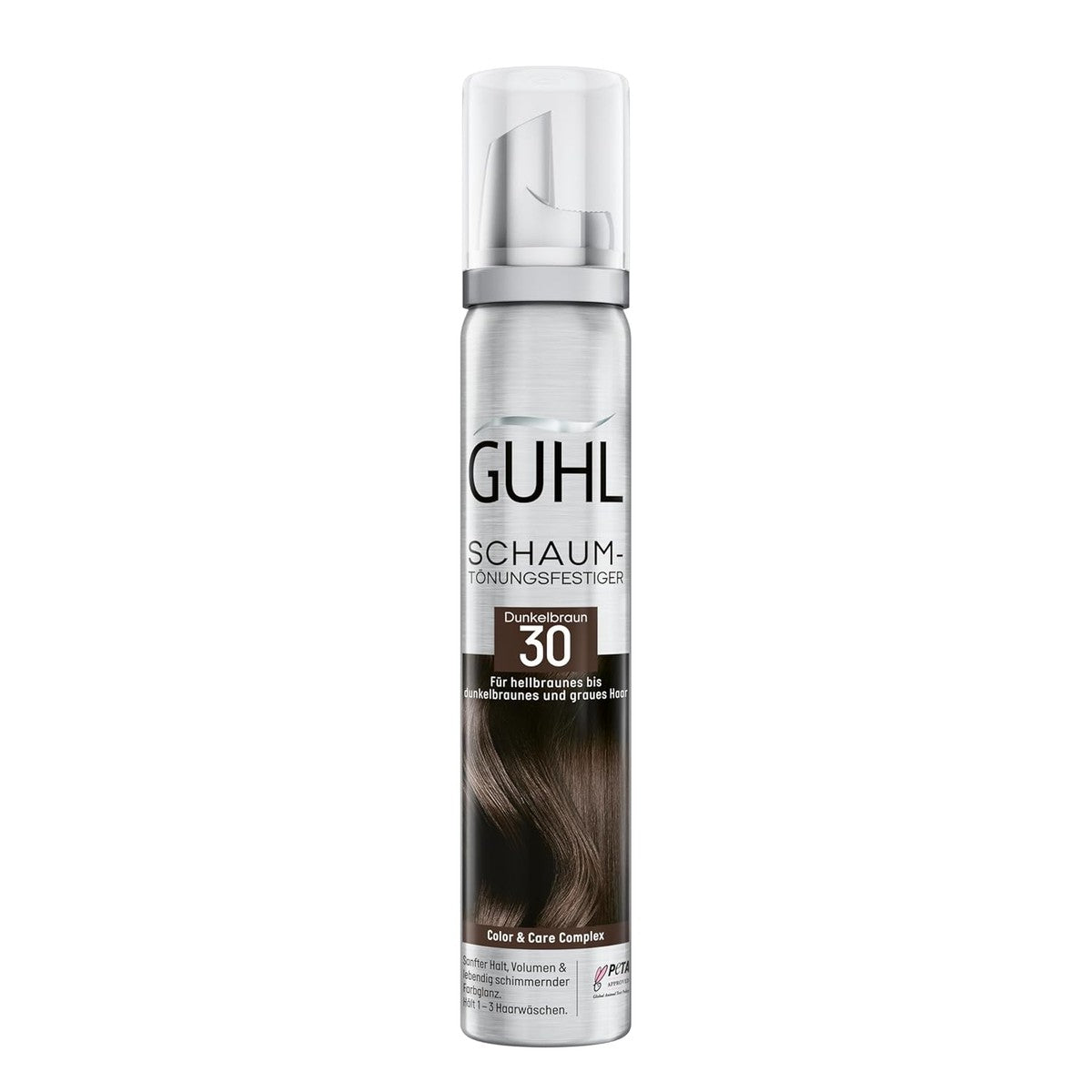 Guhl Verstevigde schuimtint kleur 30 donkerbruin 100 ml – Guhl