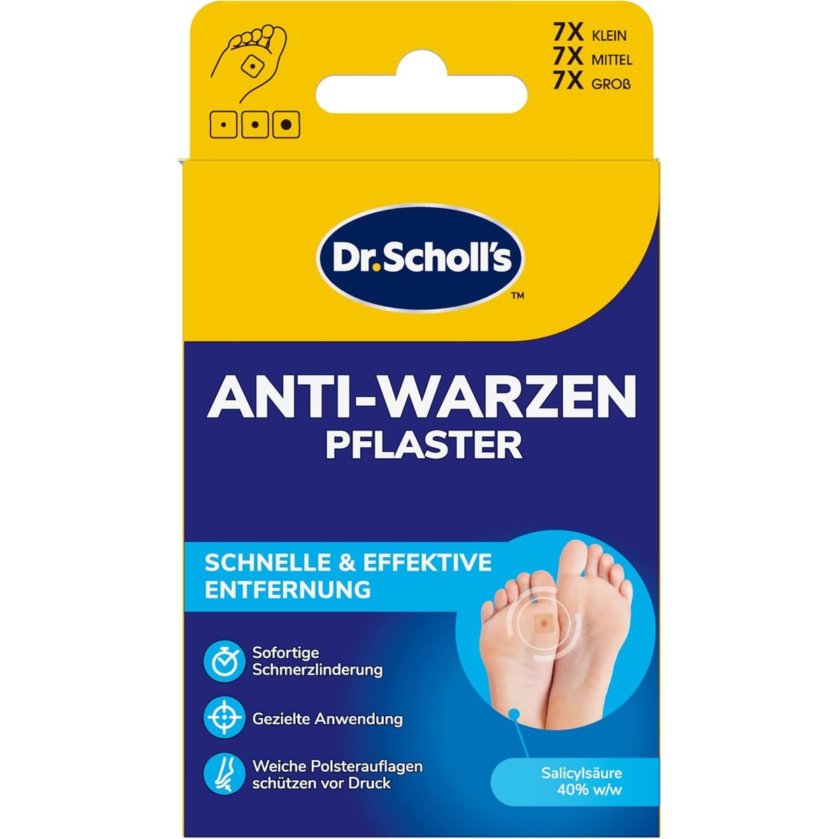 Dr. Scholl's Anti-wrattenpleisters 21 stuks