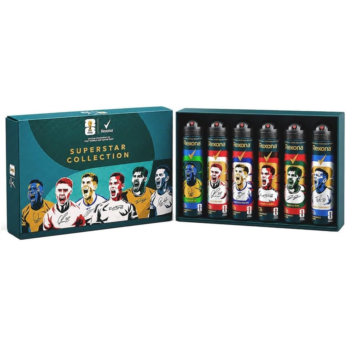 Rexona FIFA World Cup 2026TM Superstar Collection 6 x 150 ml – Rexona