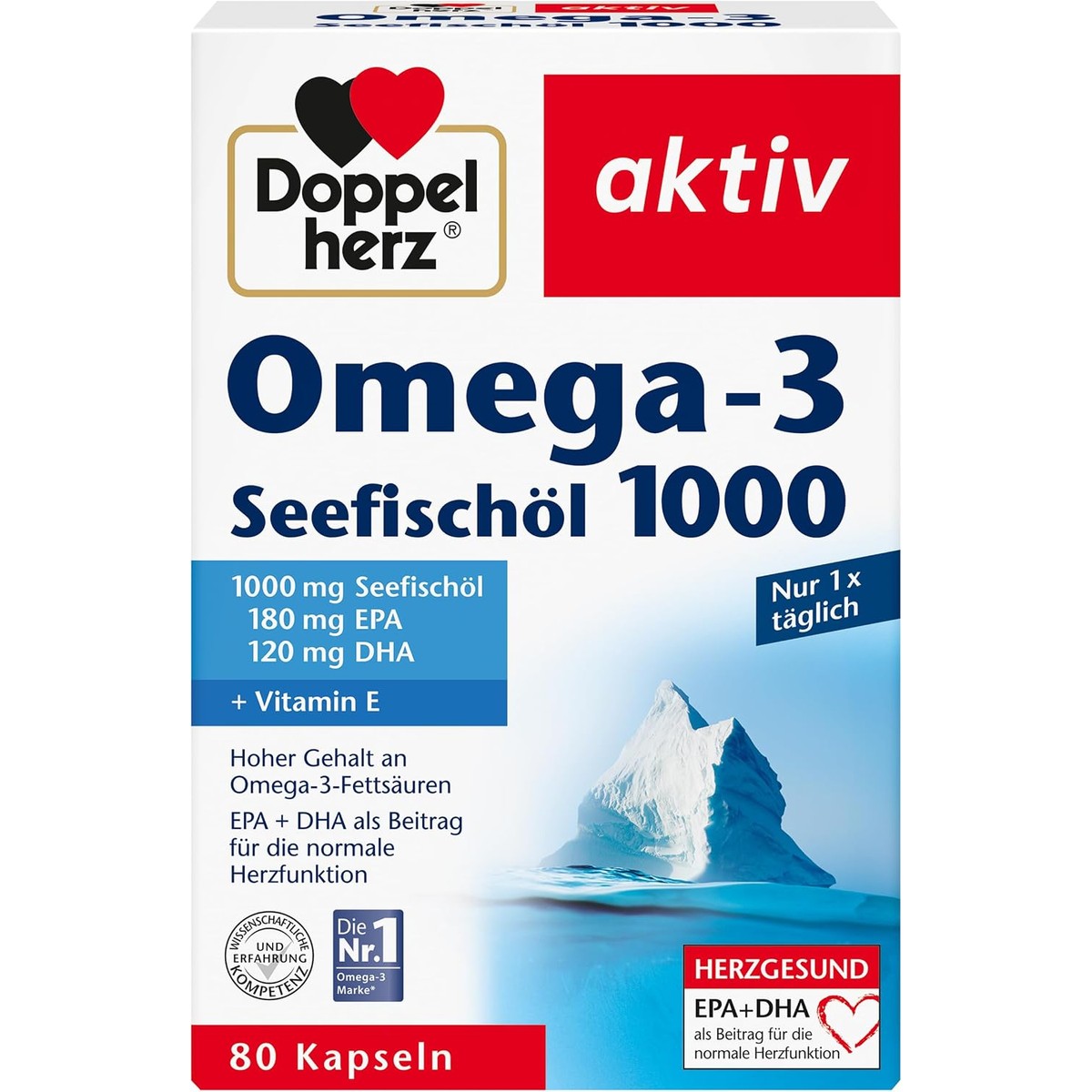 Doppelherz Seefischöl Omega-3 1000 – Doppelherz
