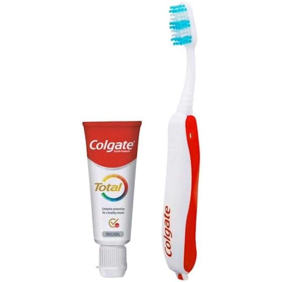 Colgate Draagbare Reisset met Total Original tandpasta 20 ml – Colgate