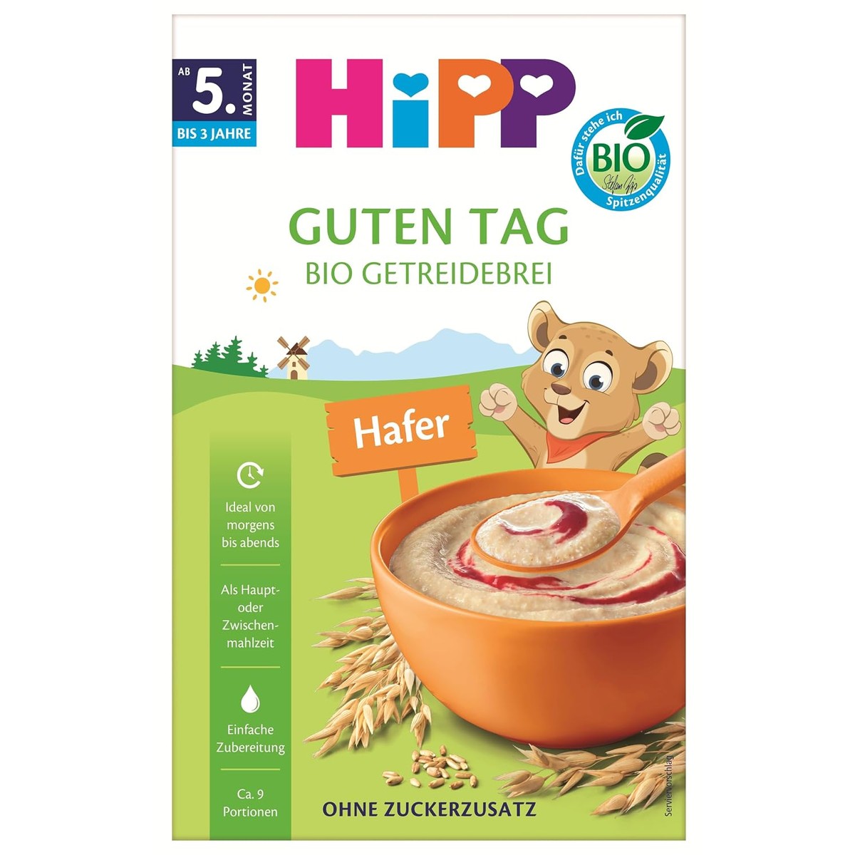 HiPP Biologische granenpap haver 7 x 200 g – HiPP
