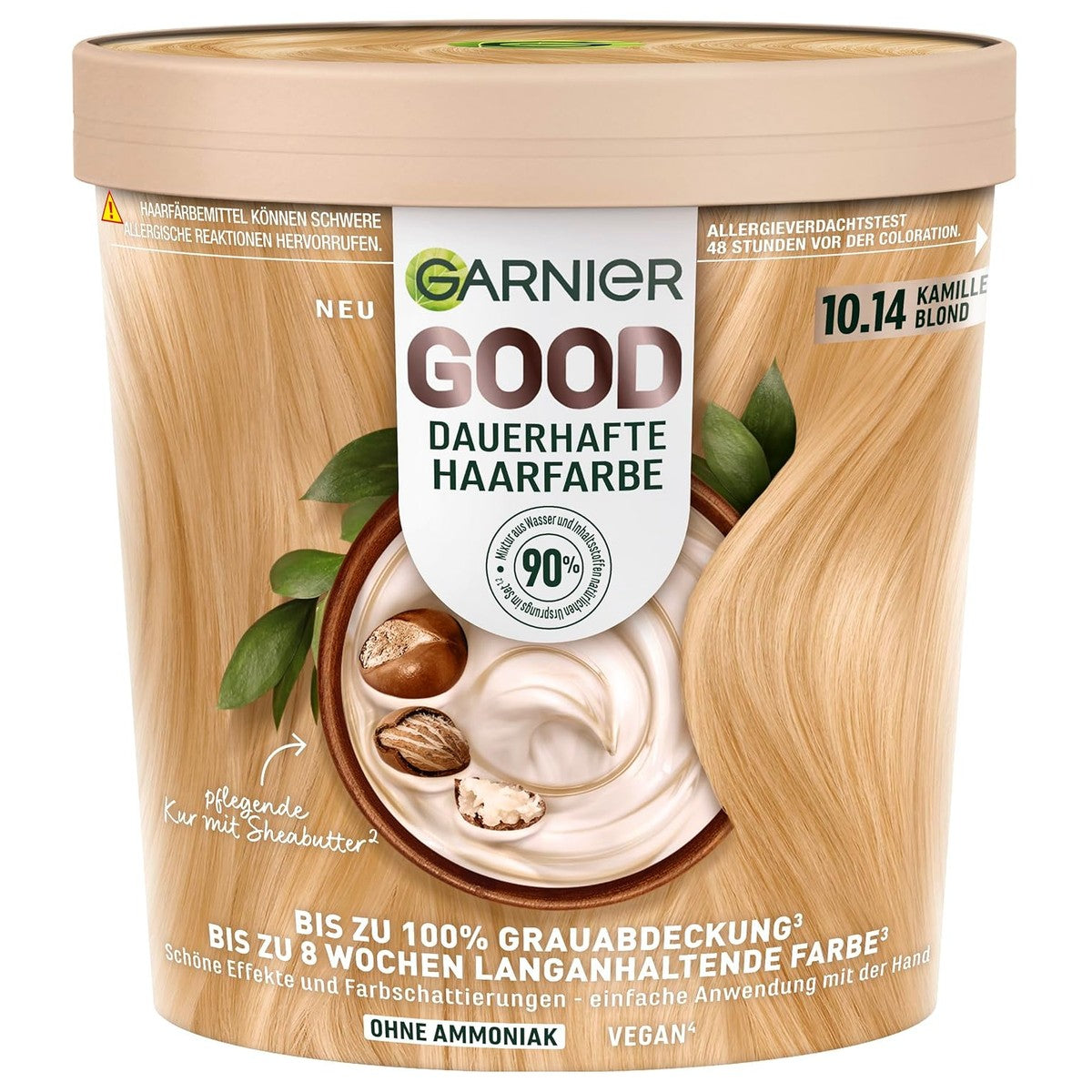 Garnier GOOD Duurzame Haarkleur 10.14 Kamille Blond 1 Stuk – Garnier