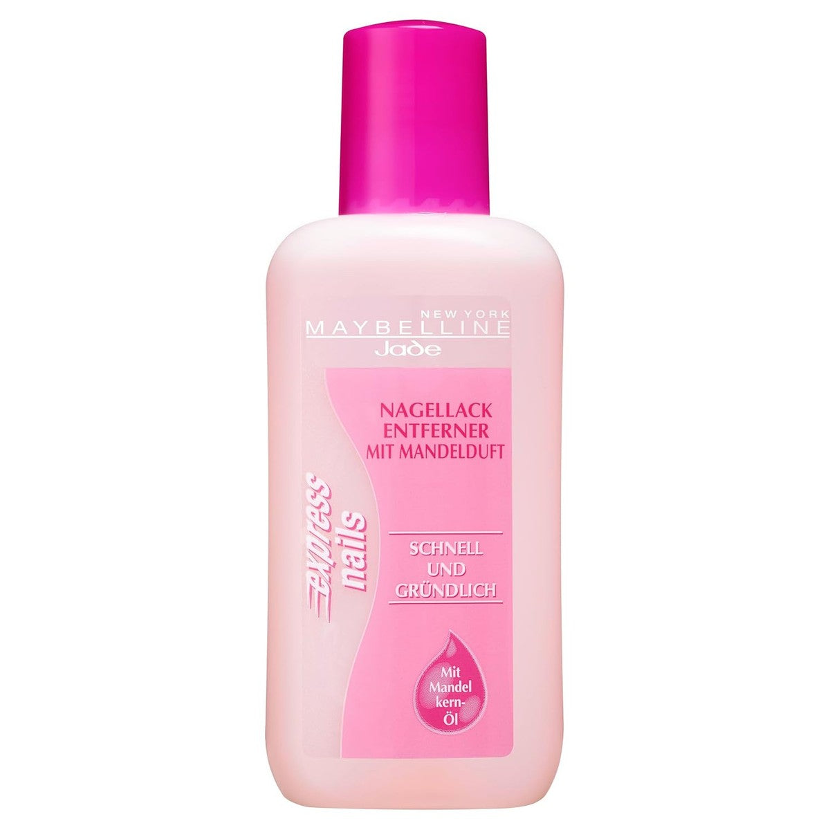 Maybelline Jade Nagellakverwijderaar met aceton, verzorgend, Express Nails, 125 ml – MAYBELLINE
