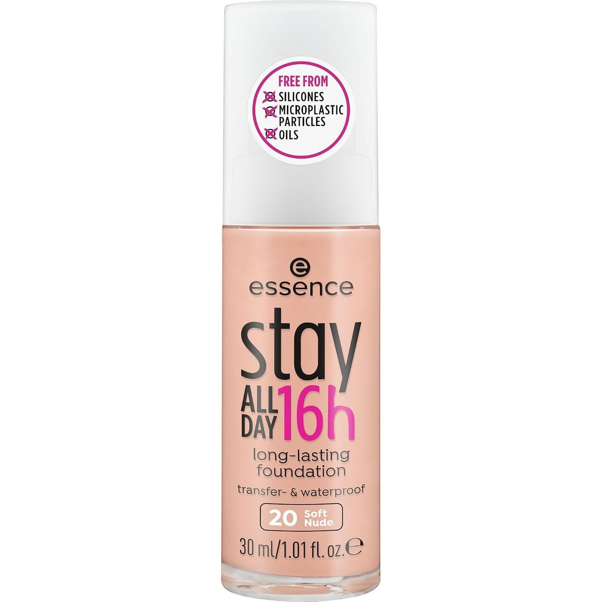 essence cosmetics Stay ALL DAY 16h Long Lasting Foundation 20 Soft Nude – Essence Cosmetics