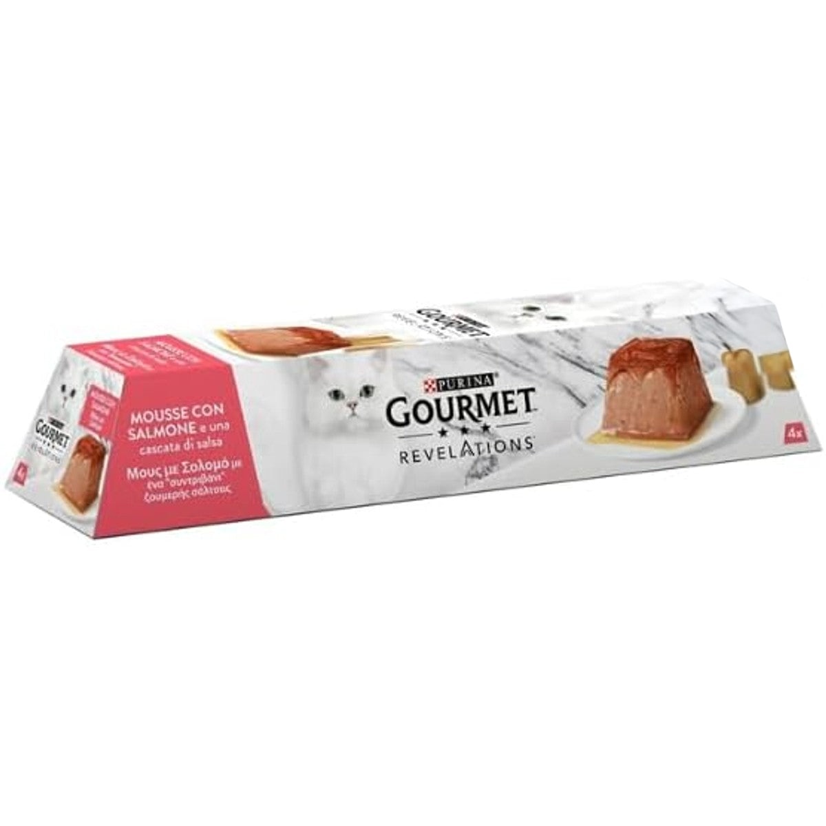 Gourmet Revelations natvoer kattenvoer zalm 24 x 57 g