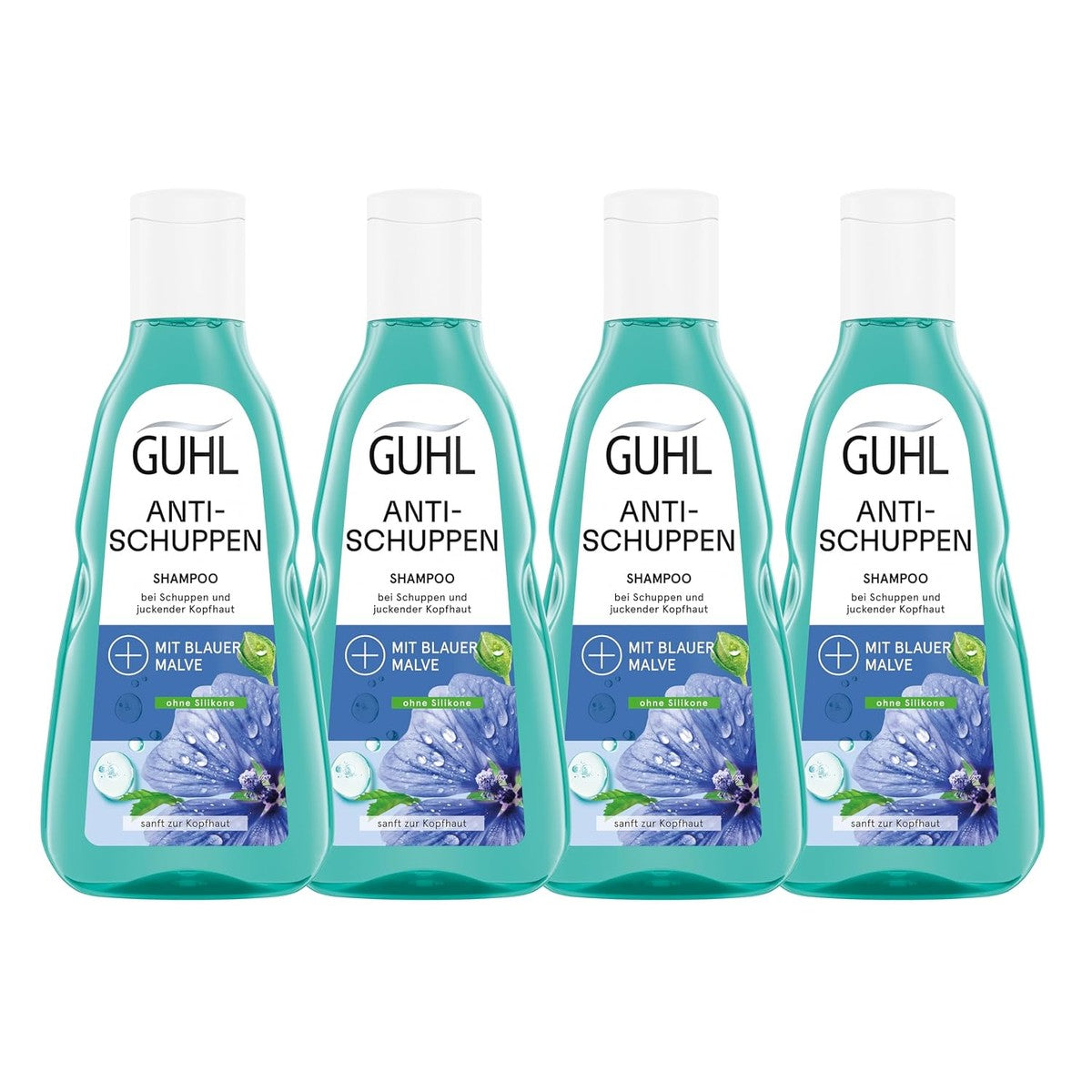 Guhl Anti-roos shampoo 4 x 250 ml – Guhl