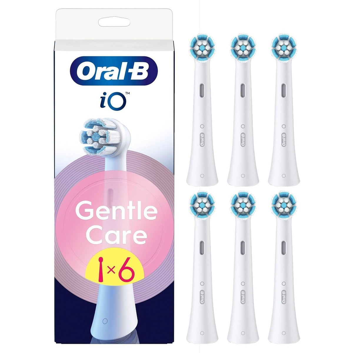 Oral-B Gentle Care Vervangende Borstels iO 6 stuks – Oral-B