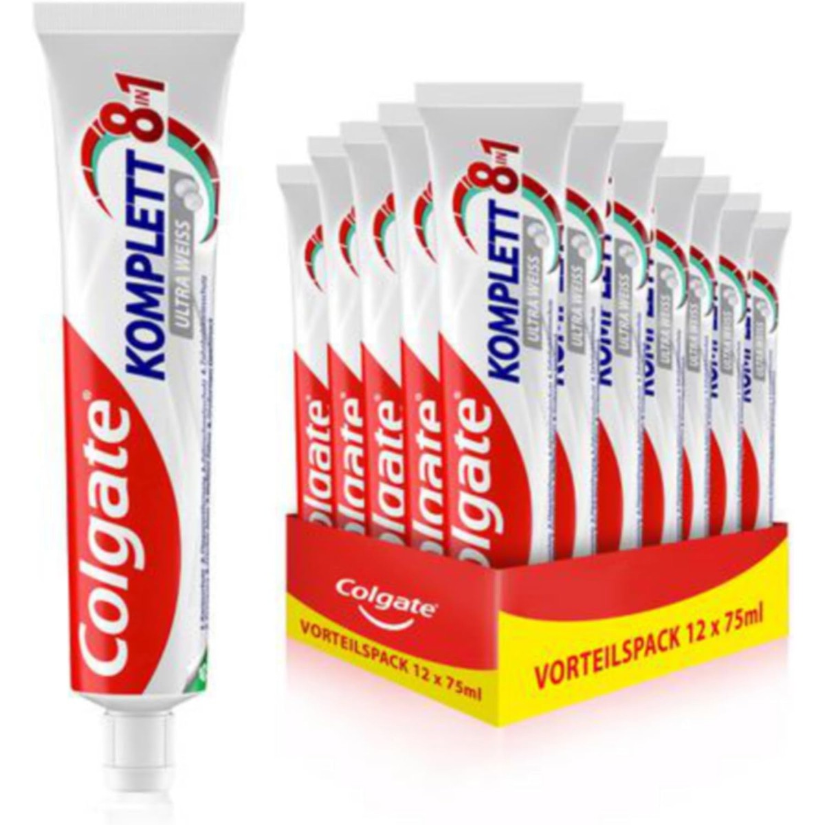 Colgate Komplett Ultra Weiss tandpasta 12x75 ml – Colgate